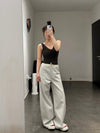 BASERANGE French ARTHUR casual pants beige jeans BAS-TRAR-DE-SU25-ECRU